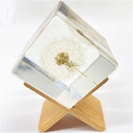 Glass baby’s breath flower resin ornaments for sale
